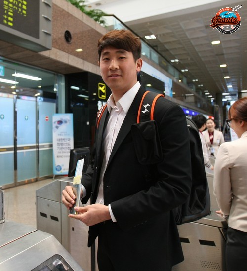 전지훈련 출국 모습